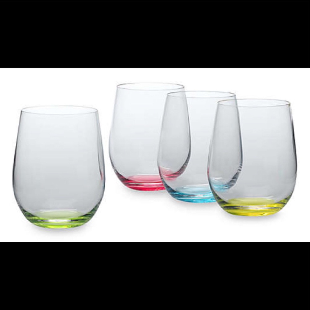 Riedel® NEW Happy O Crystal Wine Tumblers Set of 4…SO COOL!